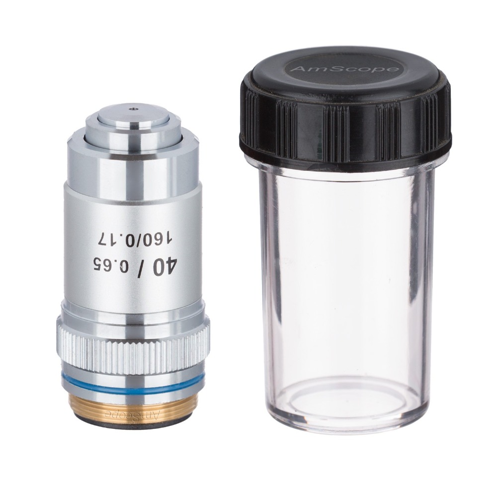 Microscope Compound 40X - AmScope 40X (스프링형) 복합 현미경용 무색