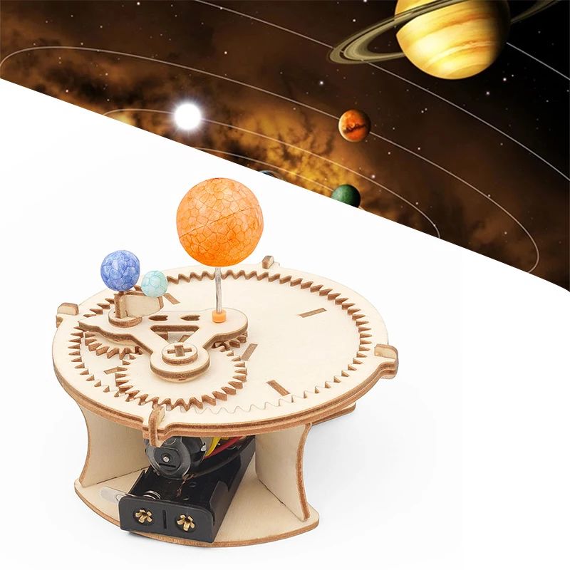 Science Diy Model - DIY 태양계 천문학 태양 지구 달
