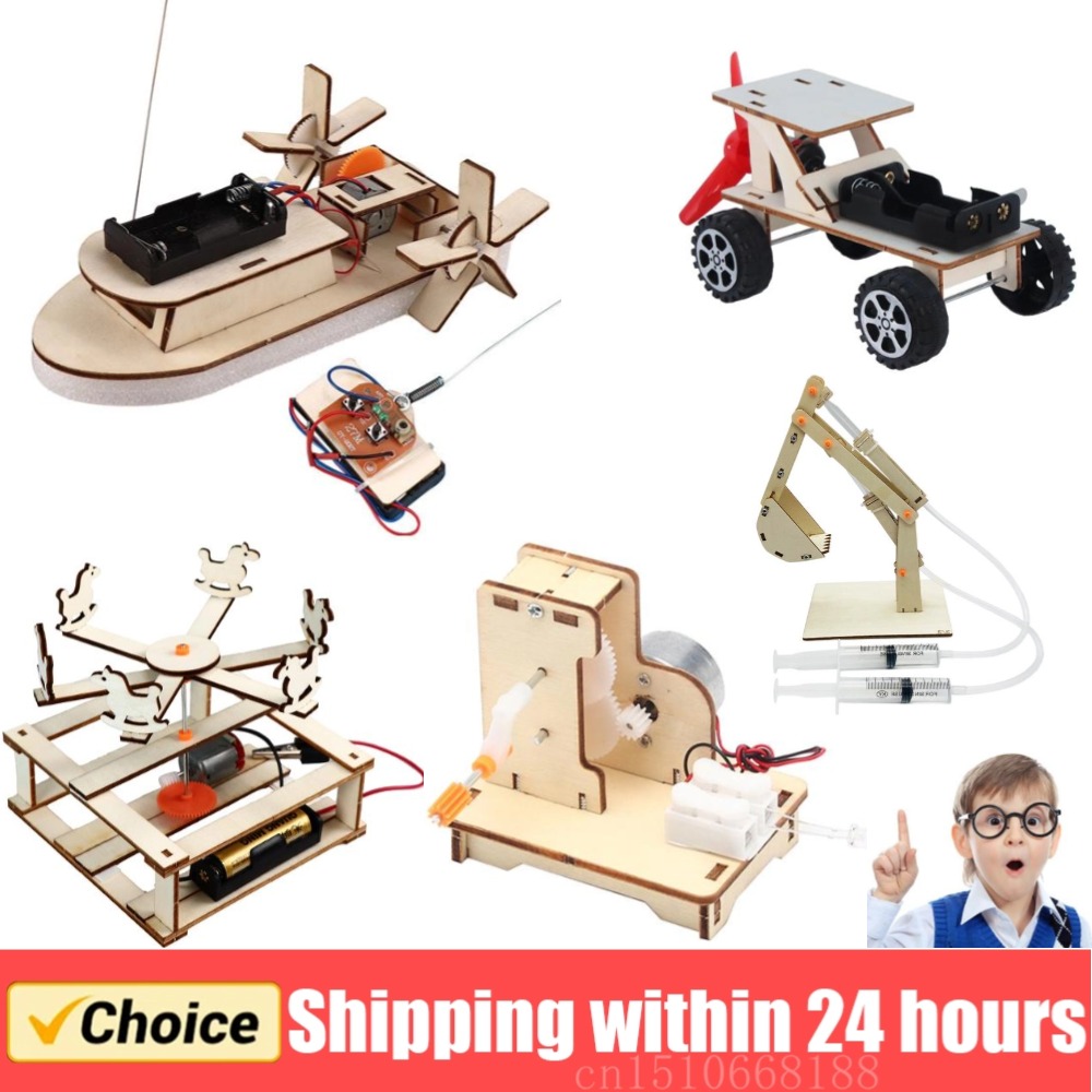 Science Diy Model - 어린이 스템 전기 교육 교육 키트,