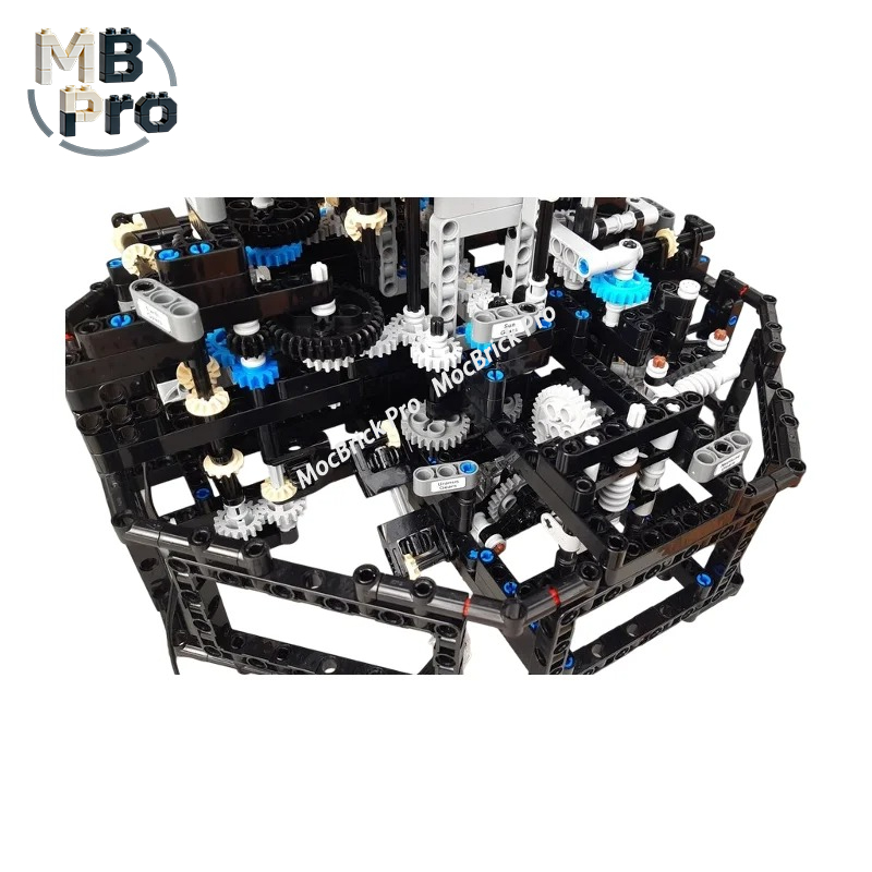 Solar System Orrery - 독특한 DIY MOC 세트, 데스크탑 쇼케이스용