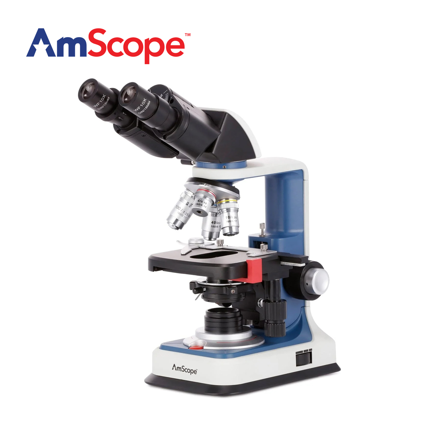 AmScope 40X-2500X 학생용 쌍안 복합 현미 - Microscope Compound 40X 리뷰 및 가격