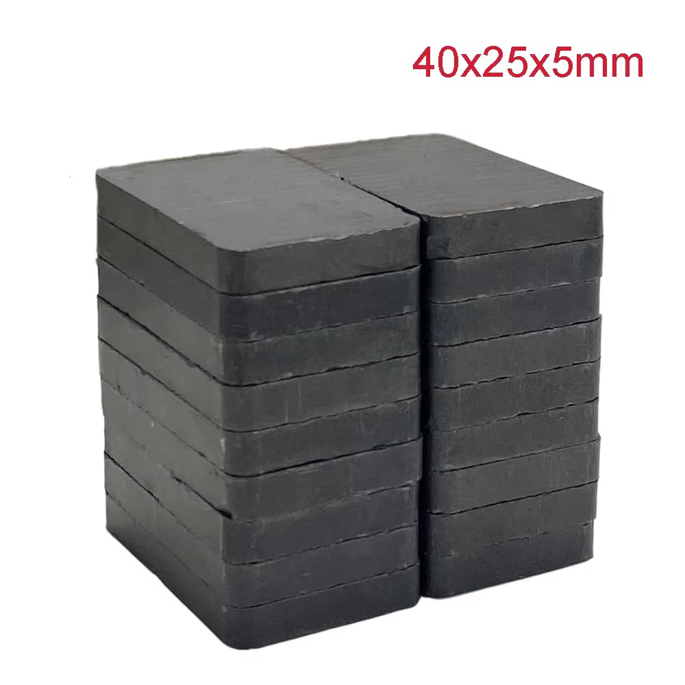 8/12개 페라이트 세라믹 블록 자석 40×25×5mm - Science And Hobby 리뷰 및 가격