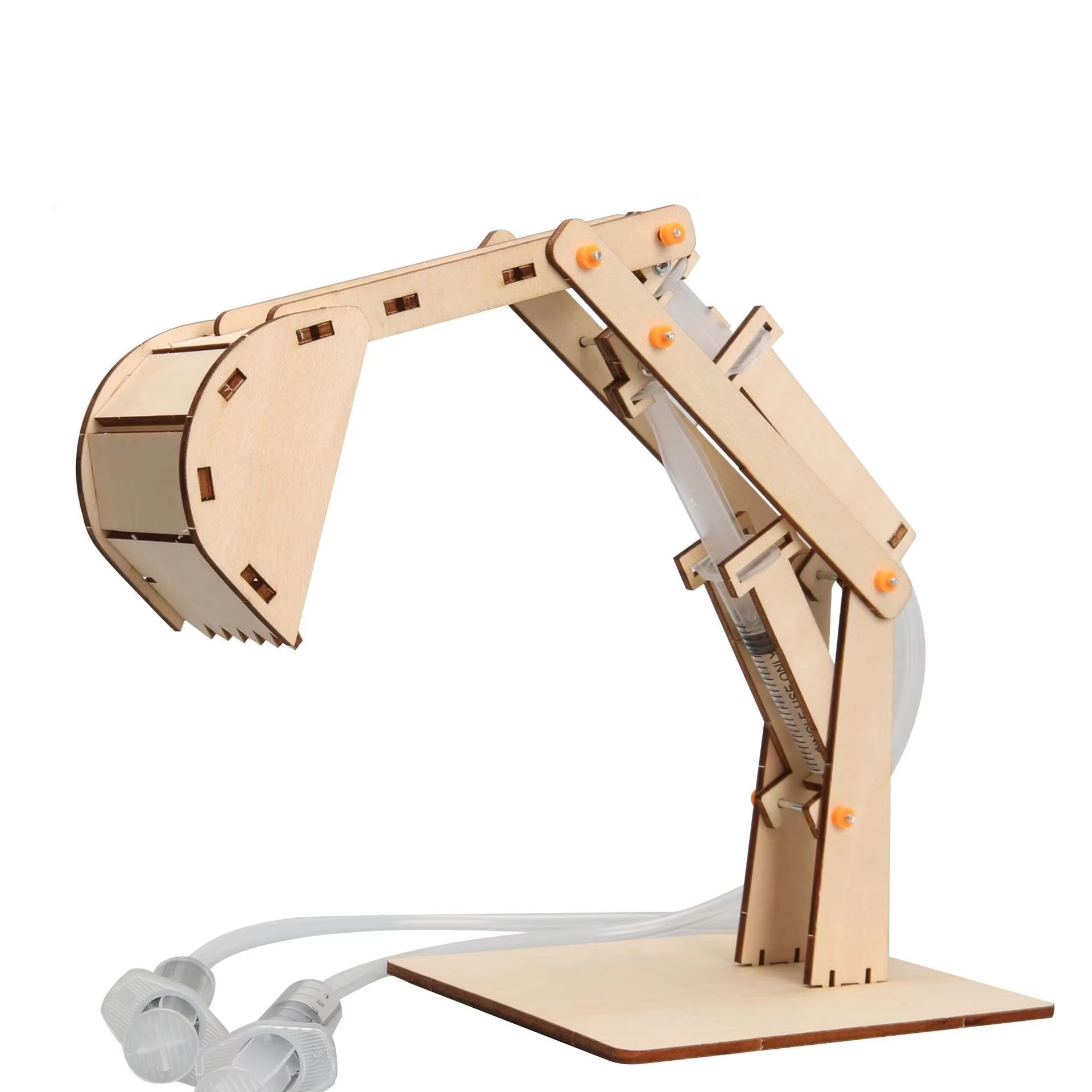 재미있는 STEM DIY 과학 키트 나무 유압 굴착기  - Science And Hobby 리뷰 및 가격