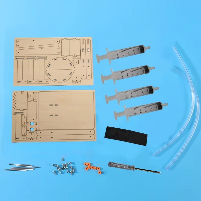 재미있는 STEM DIY 과학 키트 나무 유압 굴착기  - Science And Hobby 리뷰 및 가격