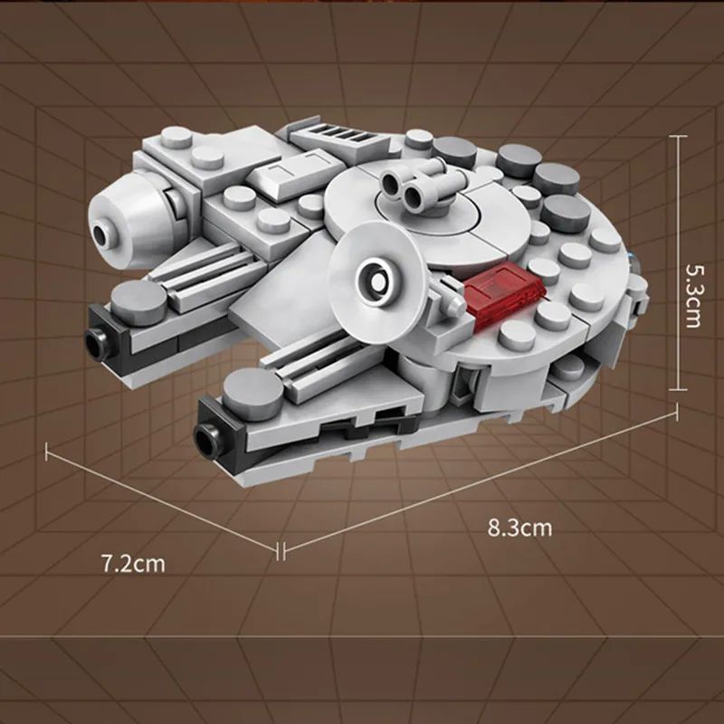 클래식 스타 파이터 비행기 우주선 빌딩 블록 세트 미니 - Science Diy Model 리뷰 및 가격