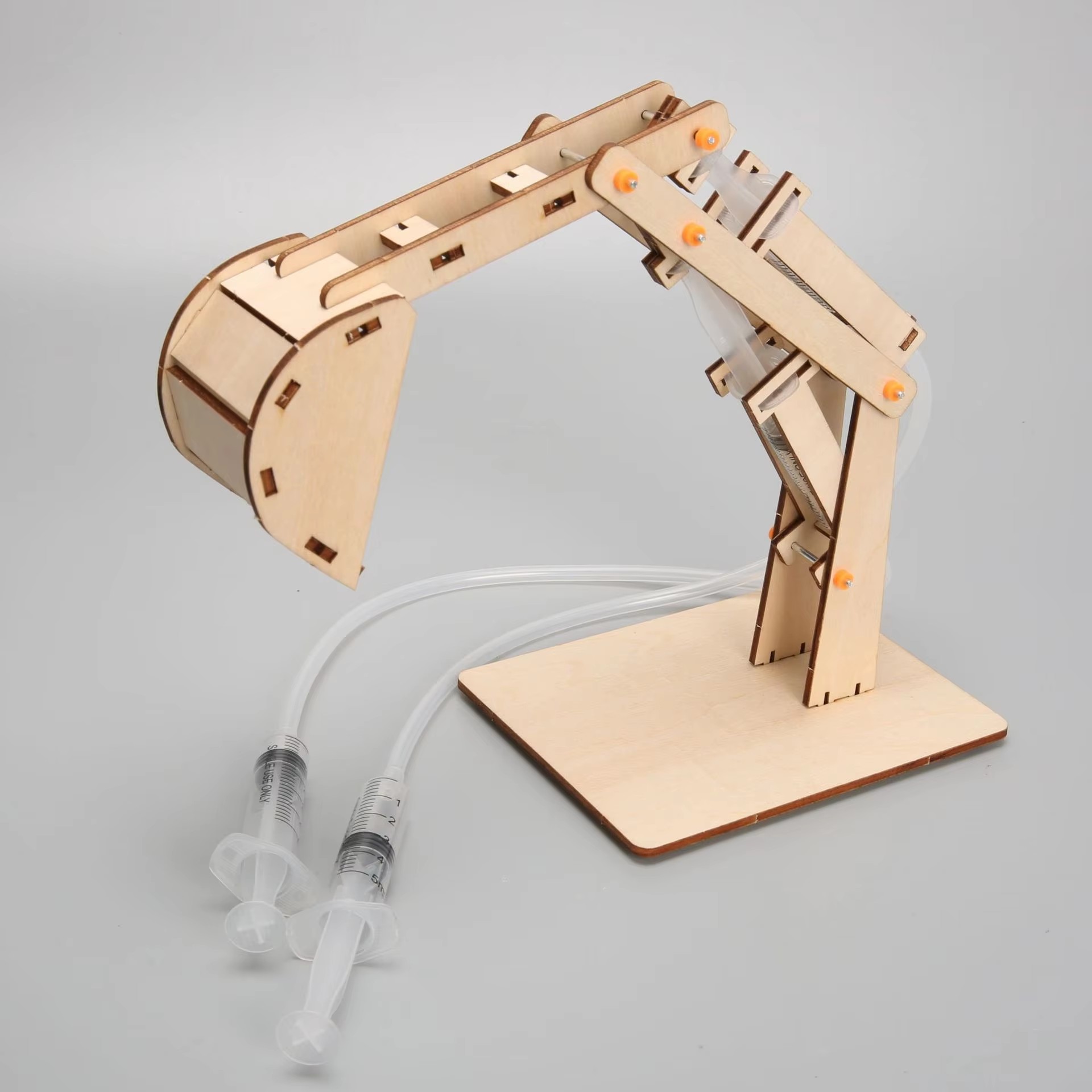 재미있는 STEM DIY 과학 키트 나무 유압 굴삭기  - Science And Hobby 리뷰 및 가격