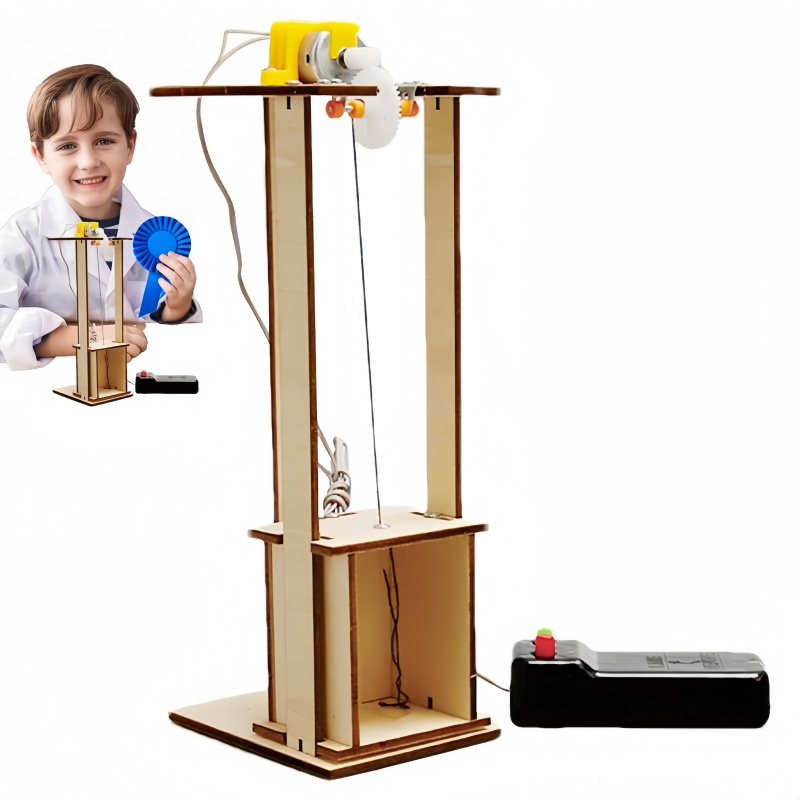 DIY 전기 원격 제어 리프트 엘리베이터 키트 - 어린 - Science Diy Model 리뷰 및 가격