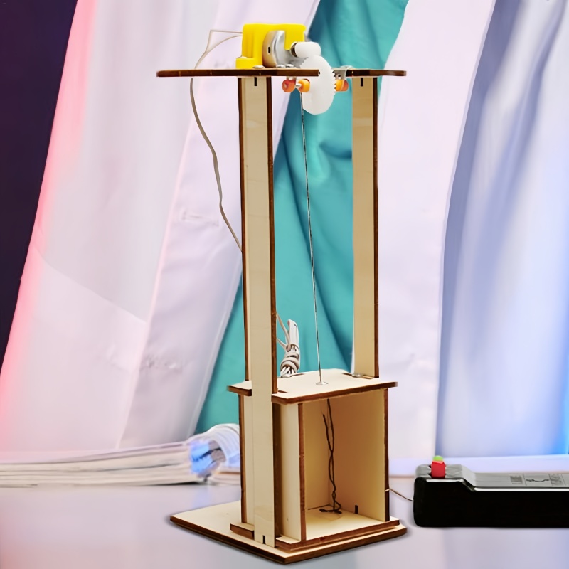 DIY 전기 원격 제어 리프트 엘리베이터 키트 - 어린 - Science Diy Model 리뷰 및 가격