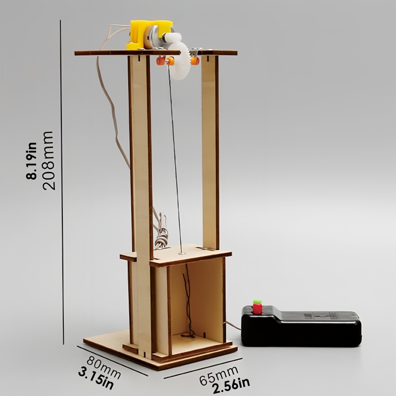 DIY 전기 원격 제어 리프트 엘리베이터 키트 - 어린 - Science Diy Model 리뷰 및 가격