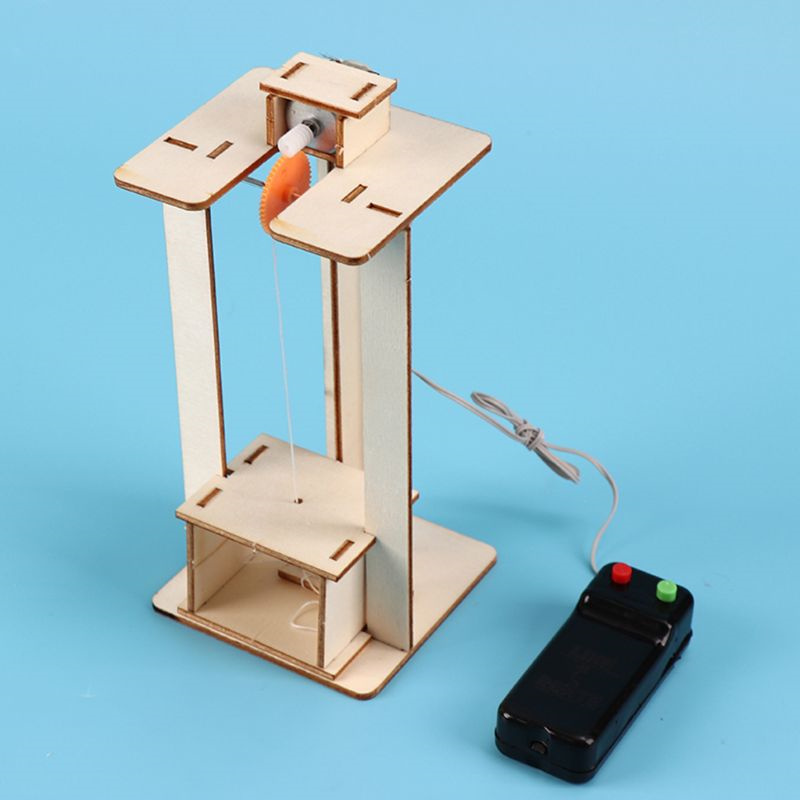 DIY 전기 엘리베이터 리프트 모델 퍼즐 장난감 과학  - Science Diy Model 리뷰 및 가격