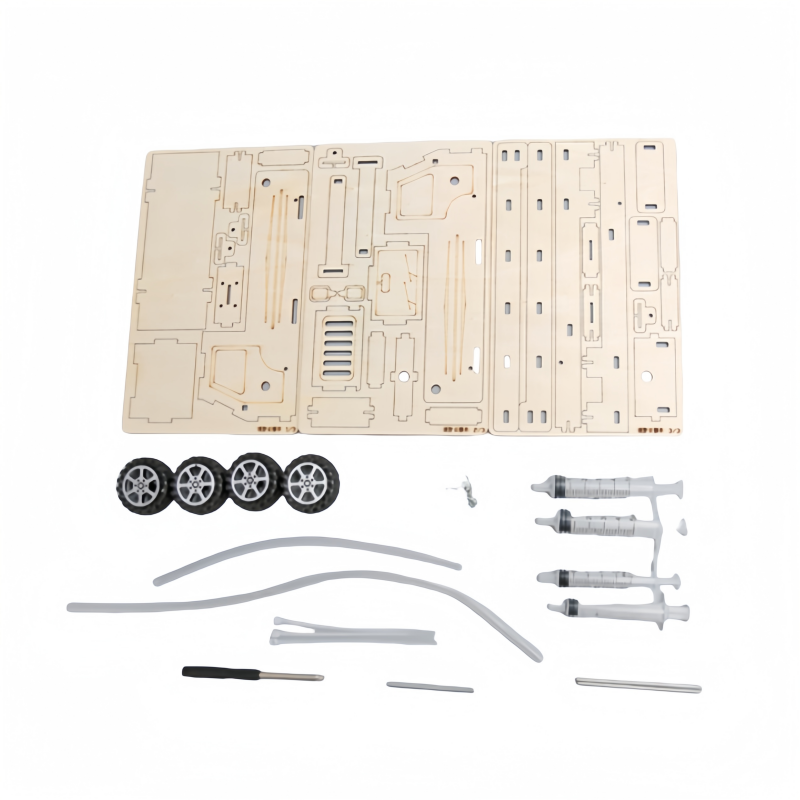 어린이를 위한 DIY 나무 사다리 소방차 모델 키트 - - Science Diy Model 리뷰 및 가격