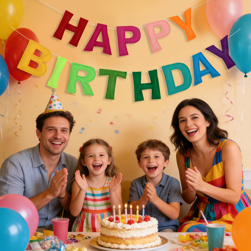 2.1 미터 다채로운 3D 생일 축하 배너 어린이 생일 - Science Of Happiness 리뷰 및 가격