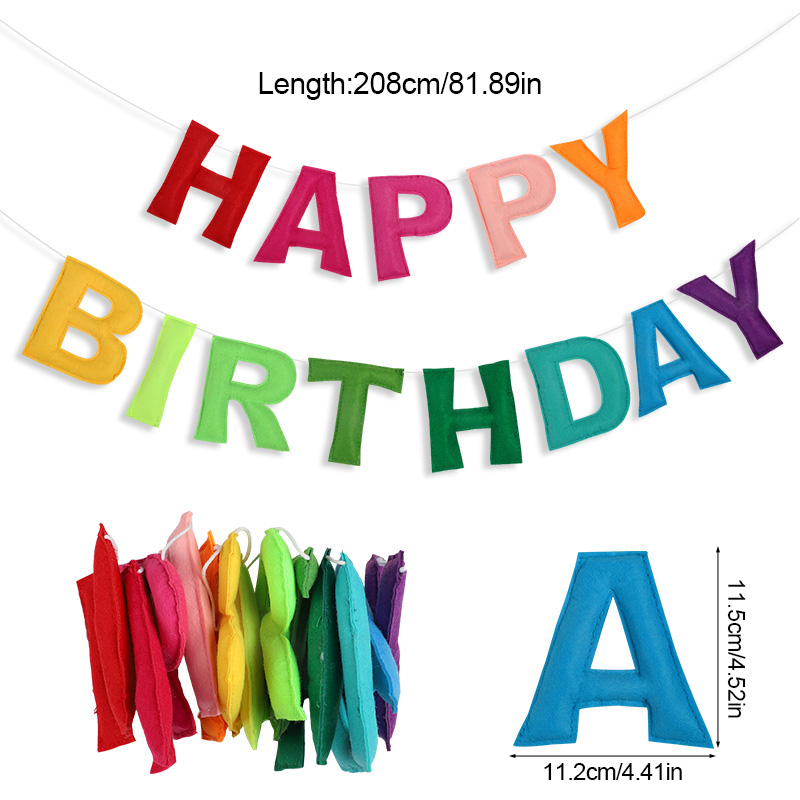 2.1 미터 다채로운 3D 생일 축하 배너 어린이 생일 - Science Of Happiness 리뷰 및 가격